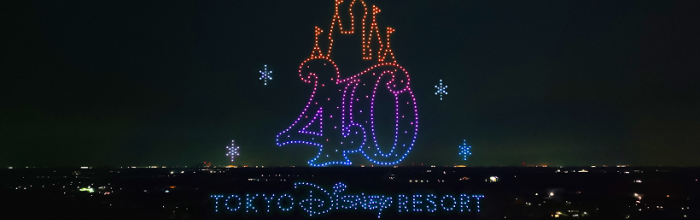 東京ディズニーリゾート®40周年スペシャルドローンショーの実施について