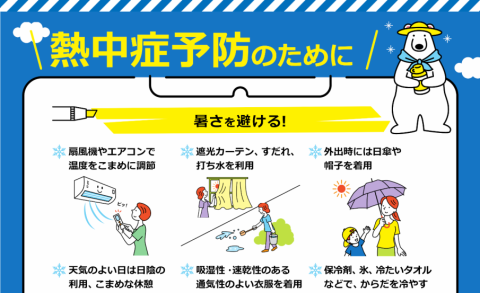 熱中症の予防と対策について