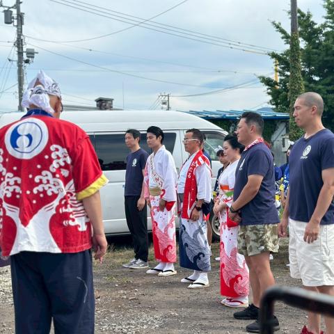 2025.7.25 ①潮太鼓 安全祈願式