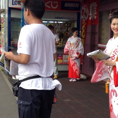 2015.7.24 市内直前キャラバン