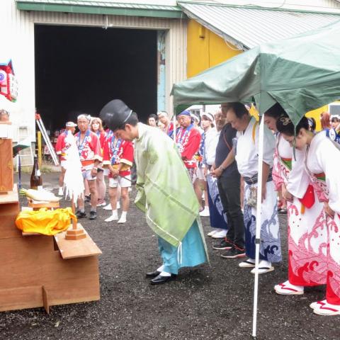 2019.7.26 潮太鼓安全祈願式・出陣式